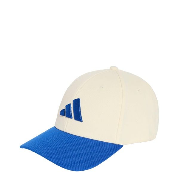 CZAPKA Z DASZKIEM BASEBALL FLEXFIT. Białe czapki z daszkiem Adidas, bez wzorów, z elastanu. Za 109.00 zł.