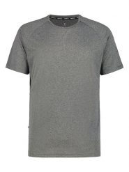 Rukka Koszulka funkcyjna "Maavesi" w kolorze czarno-szarym rozmiar: L. Szare t-shirty sportowe Rukka, bez wzorów, bez ramiączek, outdoorowe. Za 48.45 zł.