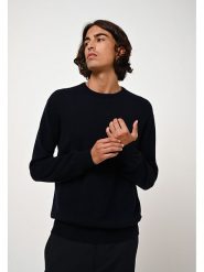 AUTHENTIC CASHMERE Kaszmirowy sweter "Aigliére" w kolorze granatowym rozmiar: M. Niebieskie swetry nierozpinane AUTHENTIC CASHMERE, m, bez wzorów, z kaszmiru, bez kołnierzyka, bez ramiączek. Za 402.95 zł.