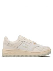 Tommy Jeans Sneakersy Basket Cupsole EM0EM01194 Écru. Buty sportowe casual Tommy Jeans, bez wzorów, z jeansu, bez zapięcia. Za 479.99 zł.