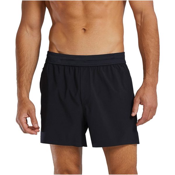 Spodenki treningowe męskie TYR UNBK SHT UNL 5 SOL. Czarne krótkie spodenki sportowe TYR, m, bez wzorów. Za 339.98 zł.