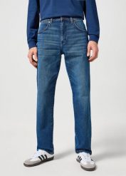 WRANGLER MĘSKIE SPODNIE JEANSOWE FRONTIER OUTLAW INDIGO 112356829 W16V008826. Niebieskie jeansy Wrangler, l. Za 229.99 zł.