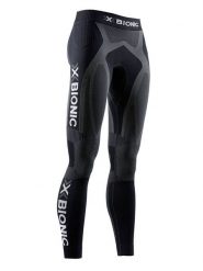 X-Bionic Legginsy w kolorze czarnym do biegania rozmiar: L. Czarne spodnie treningowe długie X BIONIC, l, bez wzorów, z materiału. Za 263.53 zł.