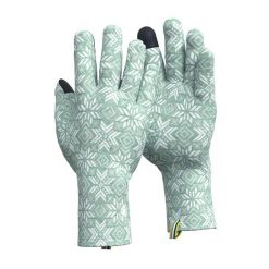 Rękawiczki trekkingowe Smartwool Thermal Merino. Zielone rękawiczki Smartwool, bez wzorów, z wełny. Za 159.99 zł.