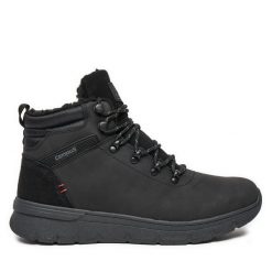 Trekkingi Campus. Czarne botki sznurowane Campus, bez wzorów, bez obcasa, bez zapięcia. Za 299.99 zł.