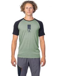 Hannah Koszulka funkcyjna "Taregan" w kolorze khaki rozmiar: XL. Brązowe t-shirty sportowe Hannah, bez wzorów, z materiału, bez ramiączek, outdoorowe. Za 269.81 zł.