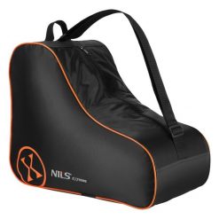 TS101 TORBA NA ŁYŻWOROLKI POMARAŃCZOWA NILS EXTREME. Brązowe torby na ramię NILS, bez wzorów, z materiału, bez dodatków. Za 34.90 zł.