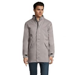 Kurtka Unisex Dla Dorosłych Robyn Z Wyściełaną Podszewką. Szare kurtki SOL'S, s, bez wzorów, z puchu, bez kaptura. Za 221.99 zł.