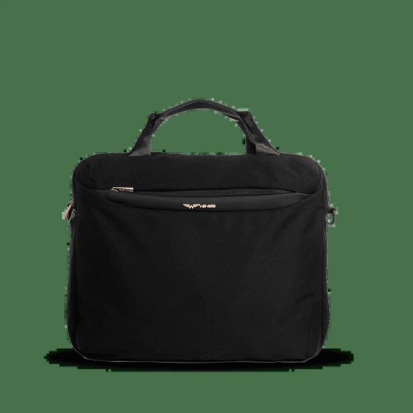 Torba na laptopa KISKADEE BLACK. Czarne torby na laptopa Wings. Za 119.90 zł.