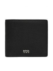 BOSS Portfel Lewys 50563638 Czarny. Czarne portfele Boss, bez wzorów, ze skóry. Za 319.99 zł.