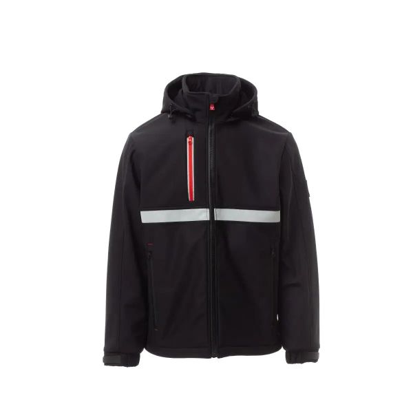 Kurtka przeciwdeszczowa z kapturem Payper Wear Wise. Czarne kurtki PAYPER WEAR, m, bez wzorów, z nylonu, z kapturem. Za 409.00 zł.