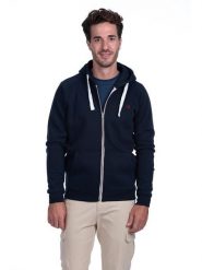 The Time of Bocha Bluza w kolorze granatowym rozmiar: XL. Niebieskie bluzy The Time of Bocha, xl, bez wzorów, z bawełny, bez kaptura. Za 148.26 zł.