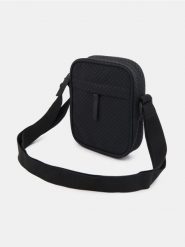 Torba crossbody z tłoczonym wzorem - czarny. Czarne torby sportowe Sinsay, bez wzorów, małe, z tłoczeniem. Za 25.99 zł.