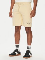 Richmond X Szorty sportowe UMP25007BE Beżowy Regular Fit. Brązowe krótkie spodenki sportowe RICHMOND X, m, bez wzorów, z bawełny. Za 279.99 zł.