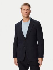 BOSS Marynarka H-Hutson-3PP-263 50567514 Granatowy Slim Fit. Niebieskie garnitury Boss, m, bez wzorów, z wełny. Za 1,849.00 zł.