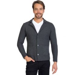 Sir Raymond Tailor sweter męski, M, ciemnoszary. Szare swetry nierozpinane Sir Raymond Tailor, m, bez wzorów, bez kołnierzyka, bez ramiączek. W wyprzedaży za 209.00 zł.
