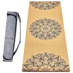 Mata jogi korka Hi-tech 6mm +Torba wodoodporna 3 materiały dla większej wygody1. Brązowe torby na ramię ACHAMANA, bez wzorów, z kauczuku, na ramię, małe, bez dodatków. Za 486.00 zł.
