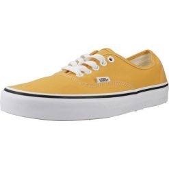 Buty VANS AUTHENTIC Żółty. Żółte buty trekkingowe Vans, bez wzorów, z tkaniny, bez zapięcia. Za 231.99 zł.