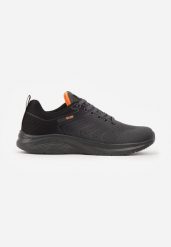 Szare Płaskie Klasyczne Buty Sportowe ze Sznurowaniem Clarilla. Szare sztyblety Born2be, bez wzorów, z jeansu, bez obcasa, na płaskiej podeszwie, bez zapięcia. Za 119.99 zł.