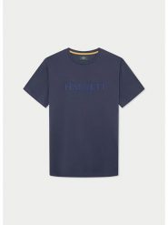 Hackett London Koszulka w kolorze granatowym rozmiar: M. Niebieskie bezrękawniki Hackett London, m, bez wzorów, z bawełny, bez kołnierzyka, bez ramiączek. Za 128.25 zł.