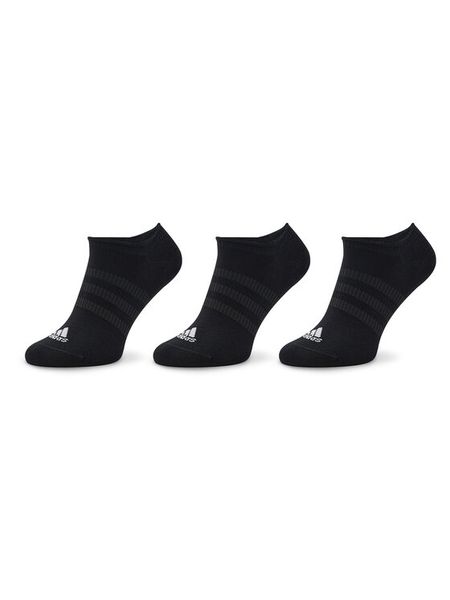 Adidas Stopki Thin and Light No-Show Socks 3 Pairs IC1327 Czarny. Czarne skarpety Adidas, bez wzorów, z bawełny. Za 39.99 zł.