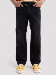 Jeansy męskie loose czarne Isaac Workwear 914. Czarne jeansy BIG STAR, l, z podwyższonym stanem. W wyprzedaży za 119.99 zł.