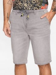 INDICODE Szorty jeansowe Ramon 70-541 Szary Regular Fit. Szare szorty INDICODE, m, bez wzorów, z bawełny. Za 209.99 zł.