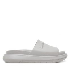 Klapki Emporio Armani. Szare klapki Emporio Armani. Za 599.99 zł.