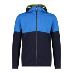 Bluza z kapturem CMP. Niebieskie bluzy z kapturem CMP, bez wzorów, z materiału, z kapturem. Za 300.95 zł.
