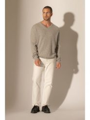 Perfect Cashmere Kaszmirowy sweter w kolorze beżowym rozmiar: L. Brązowe swetry nierozpinane Perfect Cashmere, l, bez wzorów, z kaszmiru, bez kołnierzyka, bez ramiączek. Za 413.99 zł.