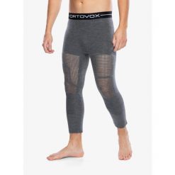 Getry termiczne męskie Ortovox Merino Thermovent Short Pants. Szare bielizna termoaktywna ORTOVOX, m, bez wzorów, narciarskie. Za 440.99 zł.