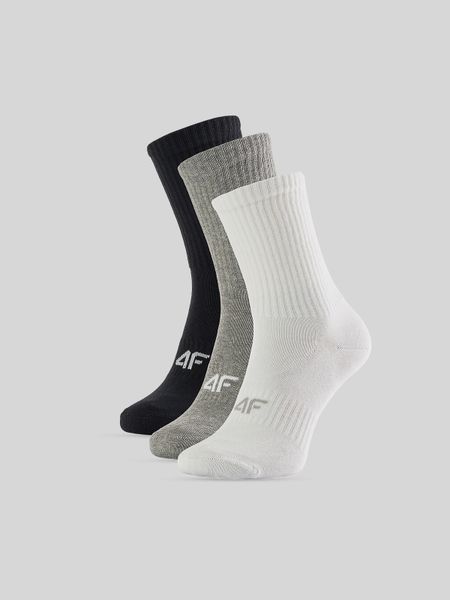 4F Skarpetki długie (3-pack) męskie - multikolor 43-46. Skarpety 4F, bez wzorów. Za 59.99 zł.