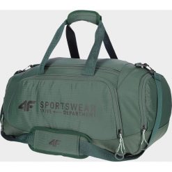 Torba sportowa 2w1 TPU211 - ciemna zieleń. Zielone torby na ramię 4F, bez wzorów, na ramię, bez dodatków. Za 179.99 zł.