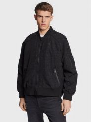 Calvin Klein Jeans Kurtka bomber J30J322938 Czarny Relaxed Fit. Czarne kurtki Calvin Klein Jeans, m, bez wzorów, z jeansu, bez kaptura. Za 679.99 zł.