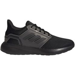 Buty męskie adidas EQ19 Run. Czarne buty do biegania Adidas, bez wzorów, bez zapięcia, do biegania. Za 259.00 zł.