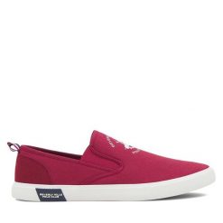Tenisówki Beverly Hills Polo Club. Czerwone trampki Beverly Hills Polo Club, m, bez wzorów, bez zapięcia. Za 77.99 zł.