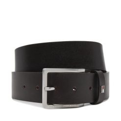 Pasek Męski Tommy Hilfiger. Brązowe paski Tommy Hilfiger, bez wzorów. Za 189.99 zł.