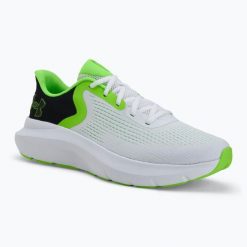 Buty do biegania męskie Under Armour Charged Rogue 5hyper. Białe buty do biegania Under Armour, bez wzorów, bez zapięcia, do biegania. Za 346.85 zł.