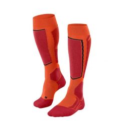 Skarpetki Falke SK2 Intermediate. Brązowe skarpety Falke, bez wzorów, z materiału. Za 215.50 zł.