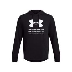 Bluza sportowa męska Under Armour B23506. Białe bluzy z kapturem Under Armour, l, bez wzorów, z bawełny, z kapturem. Za 286.20 zł.