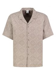Eight2Nine Koszula w kolorze beżowym rozmiar: XL. Brązowe koszule Eight2Nine, xl, bez wzorów, z bawełny, bez kołnierzyka, bez ramiączek. Za 115.24 zł.