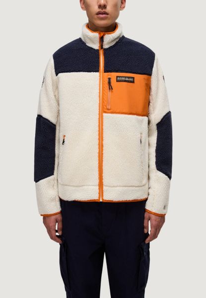 Bluza Mężczyzna NAPAPIJRI YUPIK FZ 3. Brązowe bluzy z kapturem Napapijri, m, bez wzorów, z kapturem. Za 690.60 zł.