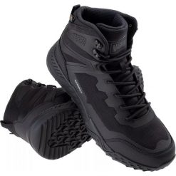 Buty trekkingowe męskie Magnum Bondsteel MID WP C. Czarne buty trekkingowe MAGNUM, bez wzorów, bez zapięcia. Za 488.74 zł.
