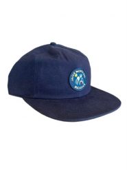 Czapka z daszkiem męska Quiksilver Javier. Niebieskie czapki z daszkiem Quiksilver, na wiosnę, bez wzorów, z bawełny. Za 53.49 zł.