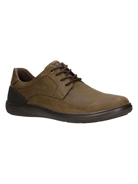 Wojas Skórzane sneakersy w kolorze brązowym rozmiar: 44. Brązowe buty sportowe casual Wojas, bez wzorów, bez zapięcia. Za 340.59 zł.