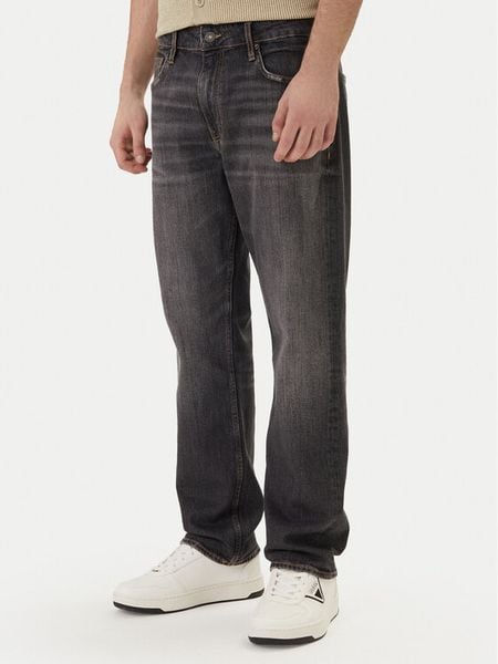 Guess Jeans Jeansy M6RA1B D5LW6 Szary Straight Leg. Szare jeansy Guess Jeans, m. Za 469.99 zł.