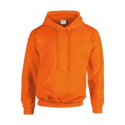 Bluza z kapturem Gildan Heavy Blend ®. Brązowe bluzy z kapturem GILDAN, s, bez wzorów, z bawełny, z kapturem. Za 83.80 zł.