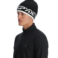Czapka zimowa Spyder Logo. Czerwone czapki zimowe Spyder, bez wzorów. Za 169.99 zł.