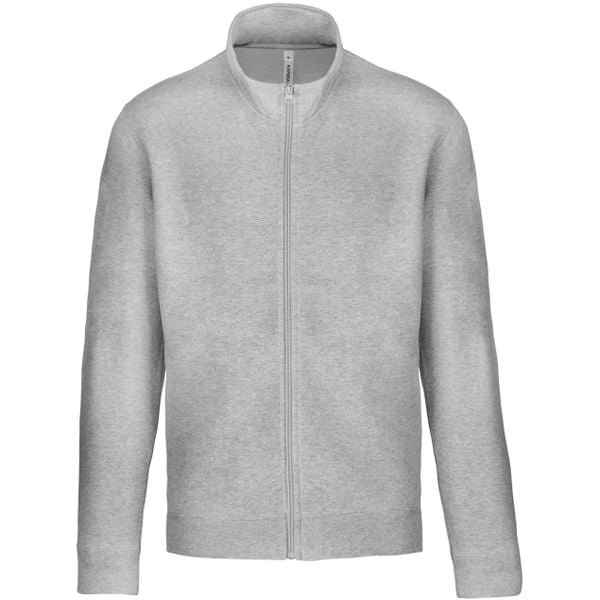 Kurtka Kariban Molleton gratté Zippée. Niebieskie kurtki KARIBAN, xl, bez wzorów, z bawełny, bez kaptura. Za 162.50 zł.