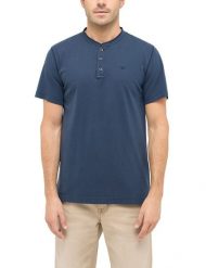 Męski T-Shirt Mustang Style Austin Dark Sapphire 1016283 4136. Niebieskie t-shirty Mustang, m, bez wzorów, bez kołnierzyka, bez ramiączek. Za 69.99 zł.